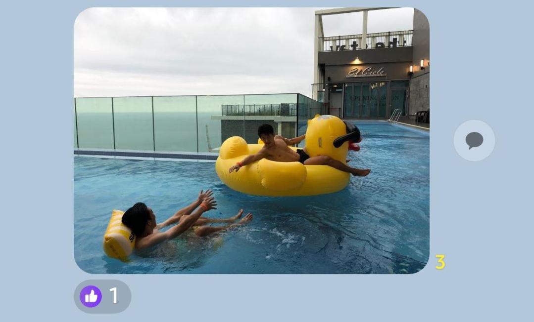 Haeundae Ocean Family Apartman Puszan Kültér fotó