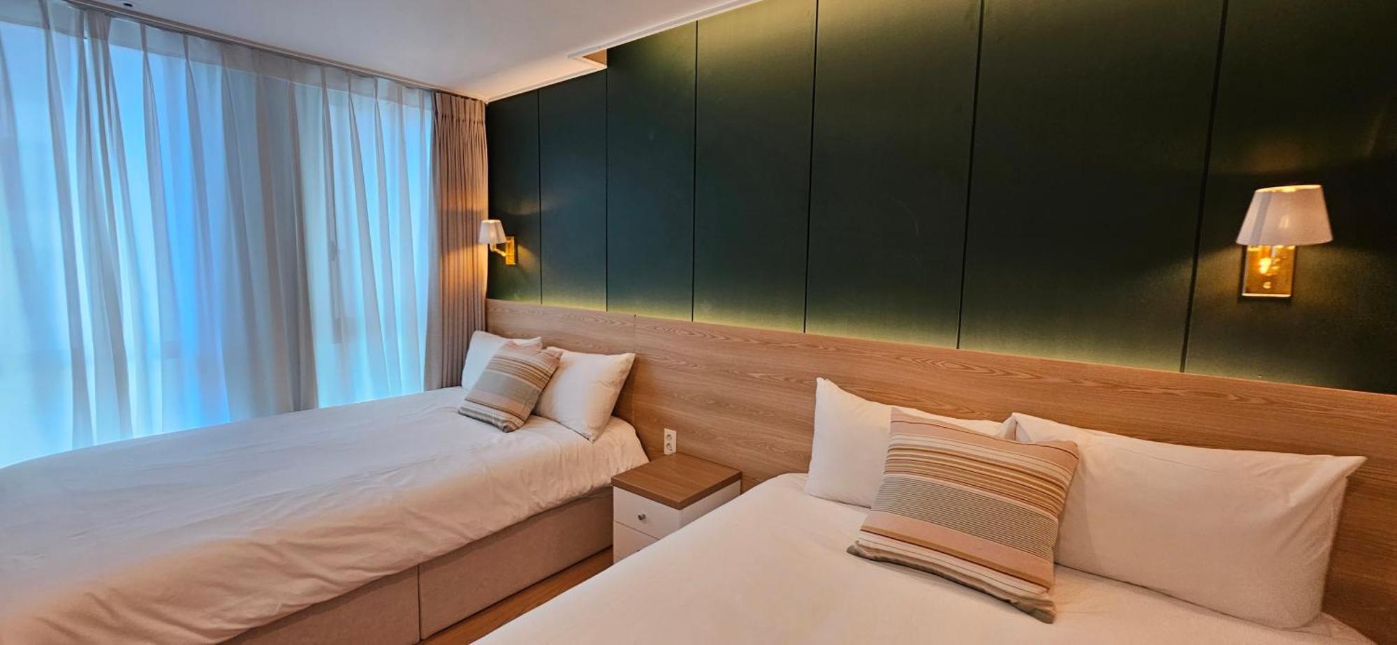 Haeundae Ocean Family Apartman Puszan Kültér fotó