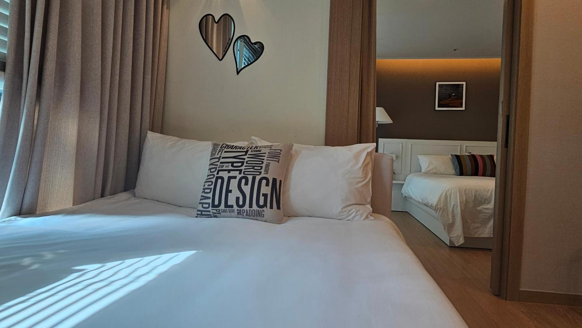 Haeundae Ocean Family Apartman Puszan Kültér fotó