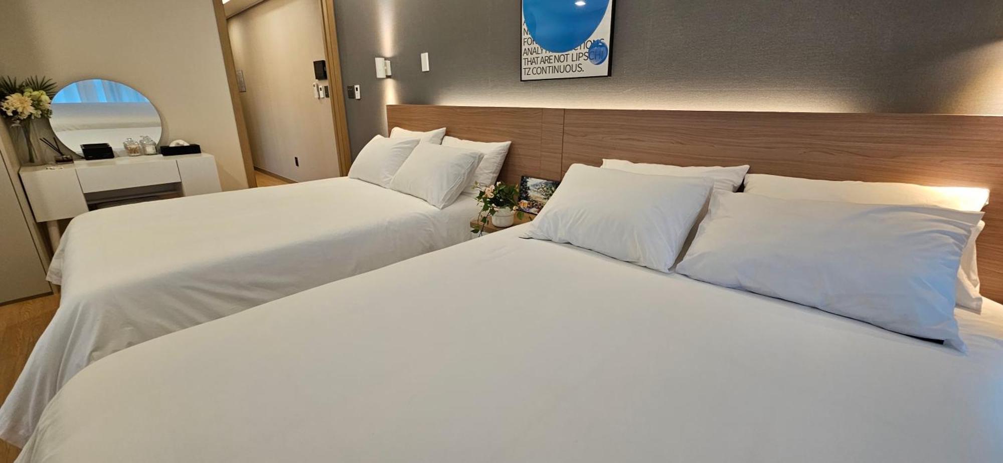 Haeundae Ocean Family Apartman Puszan Kültér fotó