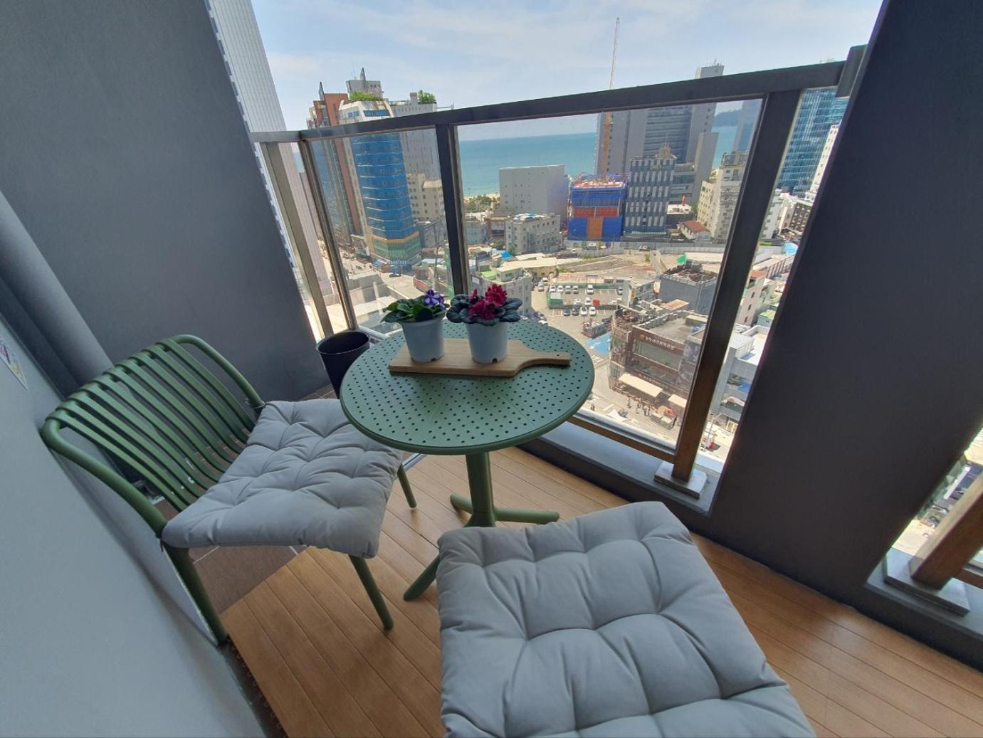 Haeundae Ocean Family Apartman Puszan Kültér fotó