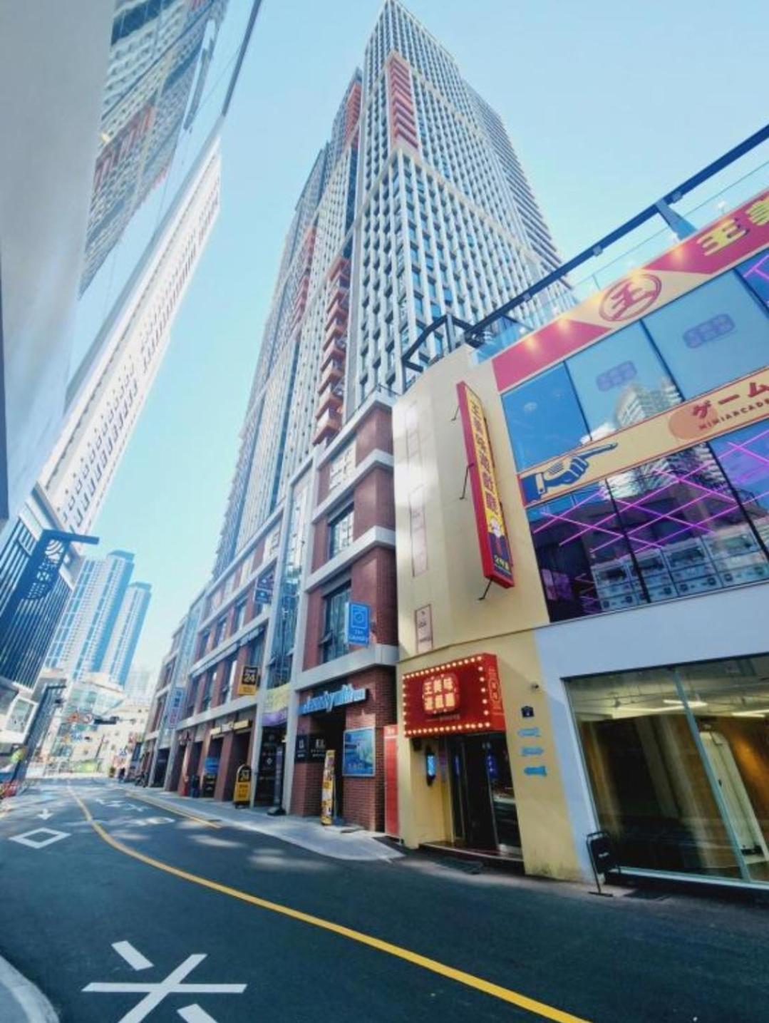 Haeundae Ocean Family Apartman Puszan Kültér fotó